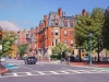 Dartmouth & Commonwealth, Boston (24X36) oil on canvas