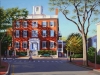 Jared Coffin House,Nantucket (18X24) oil on linen